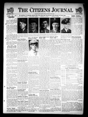 Primary view of object titled 'The Citizens Journal (Atlanta, Tex.), Vol. 66, No. 18, Ed. 1 Thursday, May 3, 1945'.