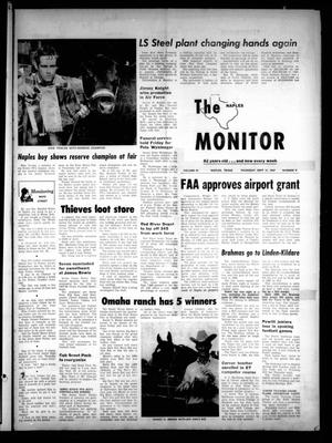 The Naples Monitor (Naples, Tex.), Vol. 82, No. 9, Ed. 1 Thursday, September 21, 1967
