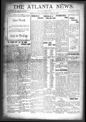 The Atlanta News. (Atlanta, Tex.), Vol. 9, No. 52, Ed. 1 Thursday, August 12, 1909