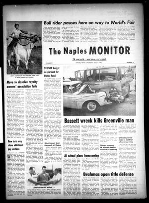 The Naples Monitor (Naples, Tex.), Vol. 78, No. 11, Ed. 1 Thursday, October 3, 1963