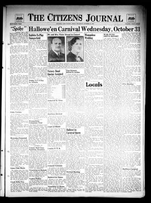 The Citizens Journal (Atlanta, Tex.), Vol. 66, No. 43, Ed. 1 Thursday, October 25, 1945