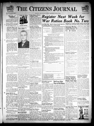 The Citizens Journal (Atlanta, Tex.), Vol. 64, No. 7, Ed. 1 Thursday, February 18, 1943