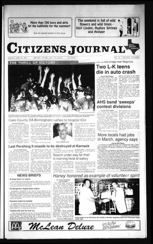 Citizens Journal (Atlanta, Tex.), Vol. 112, No. 94, Ed. 1 Sunday, April 28, 1991