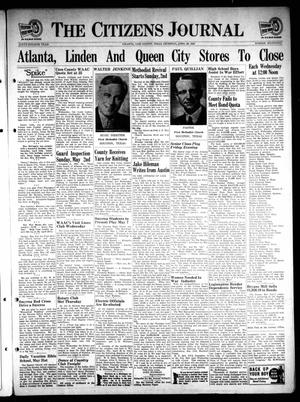 The Citizens Journal (Atlanta, Tex.), Vol. 64, No. 17, Ed. 1 Thursday, April 29, 1943