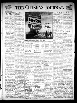 The Citizens Journal (Atlanta, Tex.), Vol. 64, No. 46, Ed. 1 Thursday, November 18, 1943