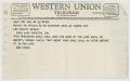Text: [Telegram to Lee Harvey Oswald from Ann Leigh, November 24, 1963]