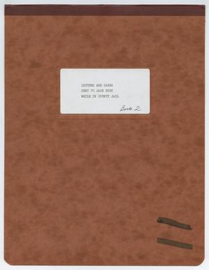 Primary view of object titled '[Letters Mailed to Jack Ruby at Dallas County Jail]'.