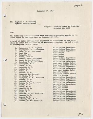 [Report to W. P. Gannaway by T. Ingargiola, December 17, 1963 #2]