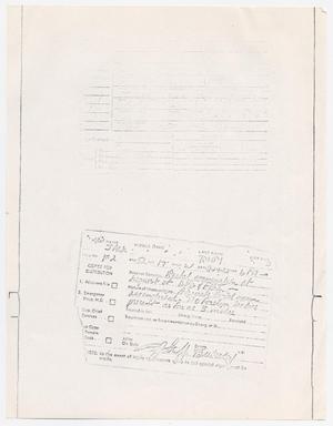 [Prisoner medical records describing the condition of Jack Ruby]