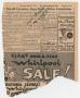 Thumbnail image of item number 1 in: '[Newspaper Clipping Concerning Testimonies Before the Warren Commission]'.