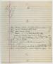 Primary view of [Handwritten Inventory of Jack Ruby's Property, November 25, 1963]