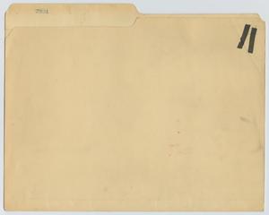 Primary view of object titled '[Folder for Box 17]'.