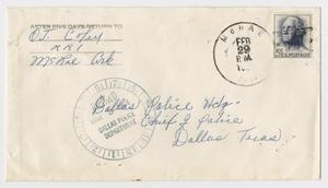 [Envelope by O. T. Coley]