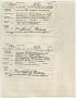 Thumbnail image of item number 1 in: '[Prison Medical Record for Jack Ruby, November 24, 1963 #3]'.