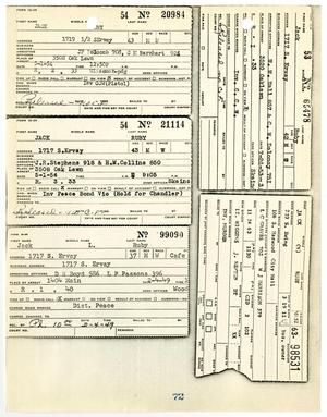 [Criminal Record of prior arrests of Jack Ruby #2]