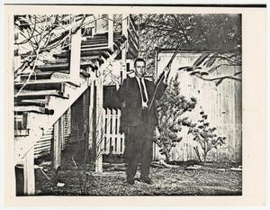 [Photocopies of photographs taken at the previous residence of Lee Harvey Oswald]
