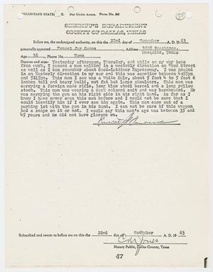 [Voluntary Statement by Ernest Jay Owens #2]