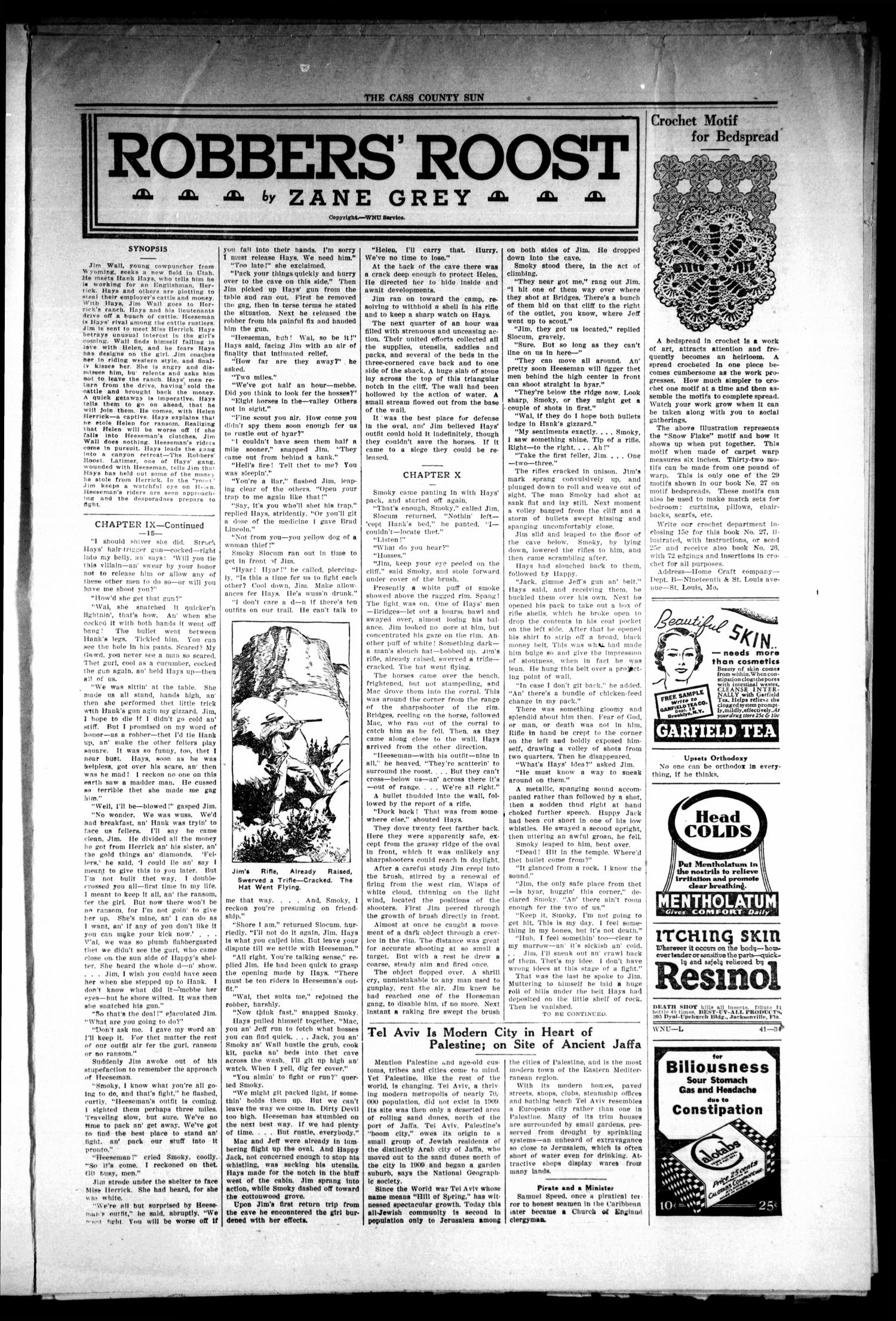The Cass County Sun (Linden, Tex.), Vol. 59, No. 42, Ed. 1 Tuesday, October 16, 1934
                                                
                                                    [Sequence #]: 3 of 8
                                                