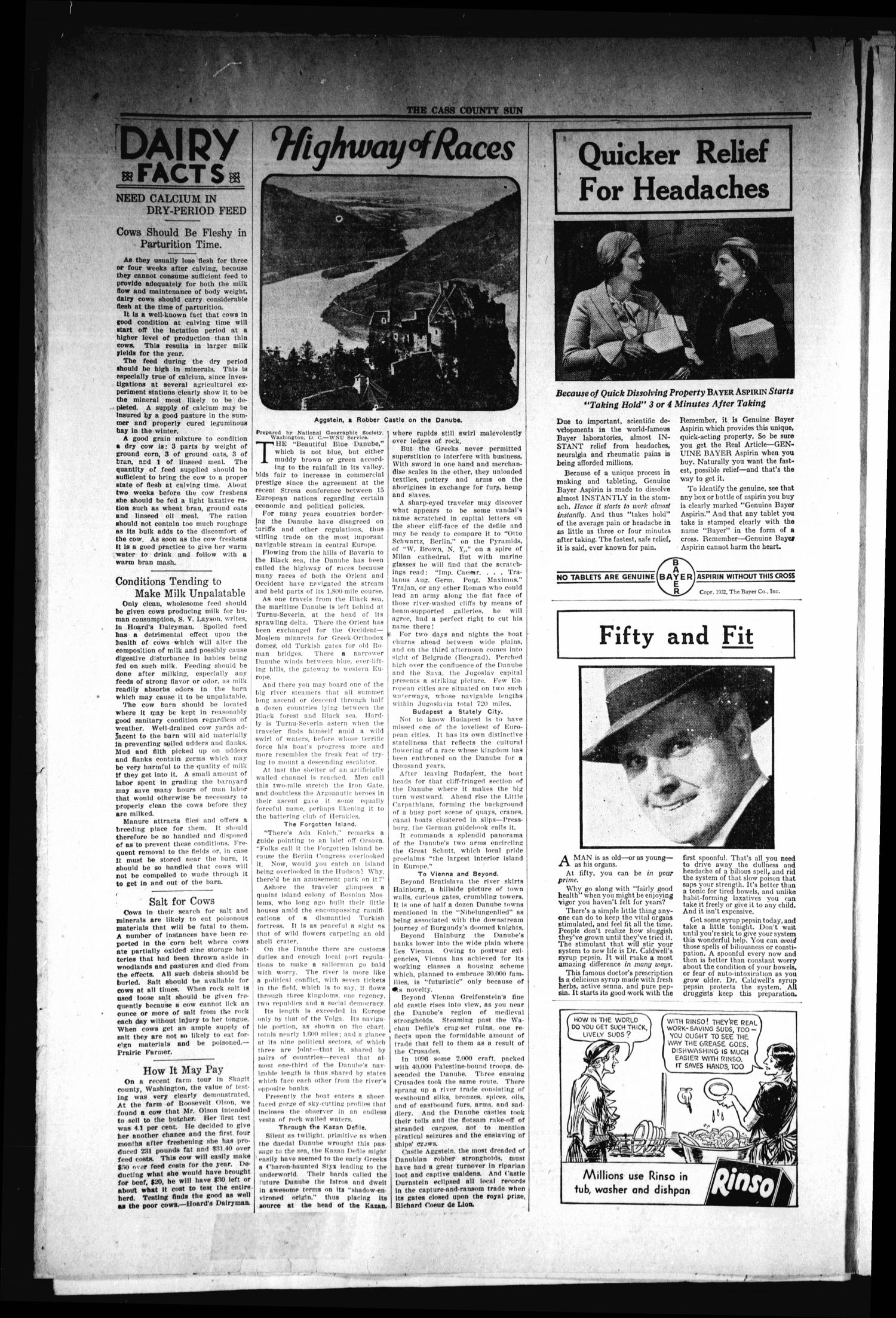The Cass County Sun (Linden, Tex.), Vol. 57, No. 44, Ed. 1 Tuesday, November 1, 1932
                                                
                                                    [Sequence #]: 2 of 8
                                                