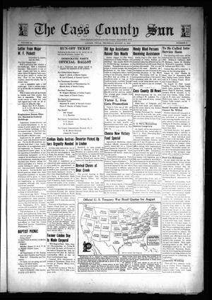 The Cass County Sun (Linden, Tex.), Vol. 66, No. 33, Ed. 1 Thursday, August 13, 1942
