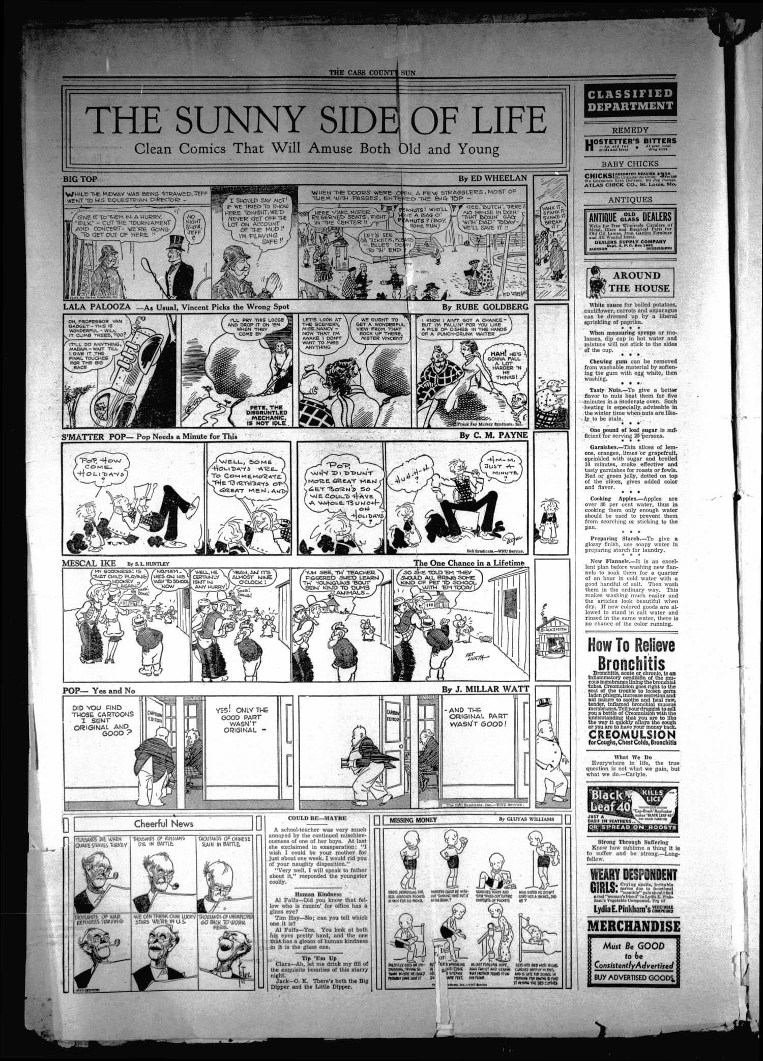 The Cass County Sun (Linden, Tex.), Vol. 64, No. 6, Ed. 1 Thursday, February 8, 1940
                                                
                                                    [Sequence #]: 2 of 8
                                                