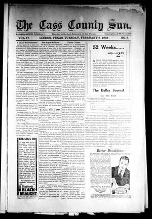 The Cass County Sun (Linden, Tex.), Vol. 57, No. 6, Ed. 1 Tuesday, February 9, 1932