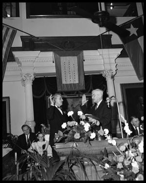 Inauguration - Governor Beauford Jester; Lt. Governor Allan Shivers