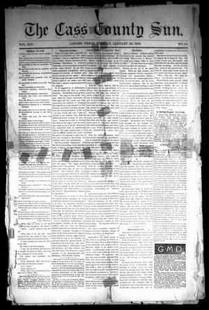 The Cass County Sun (Linden, Tex.), Vol. 13, No. 51, Ed. 1 Tuesday, January 29, 1889