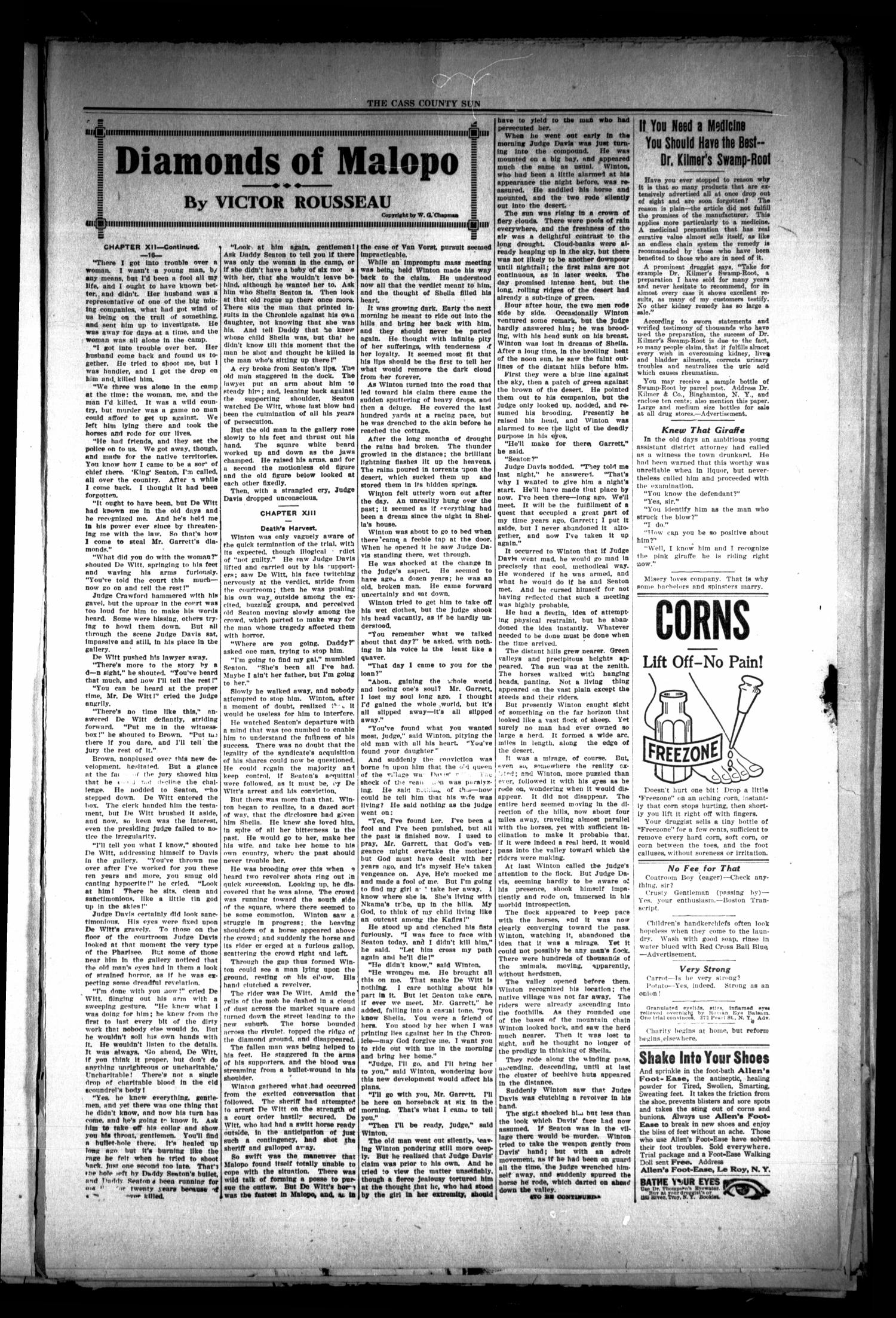 The Cass County Sun (Linden, Tex.), Vol. 49, No. 21, Ed. 1 Tuesday, May 20, 1924
                                                
                                                    [Sequence #]: 3 of 8
                                                