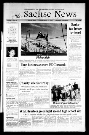 Primary view of object titled 'The Sachse News (Sachse, Tex.), Vol. 1, No. 9, Ed. 1 Thursday, March 31, 2005'.