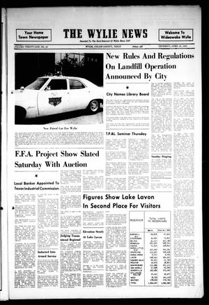 The Wylie News (Wylie, Tex.), Vol. 21, No. 46, Ed. 1 Thursday, April 24, 1969