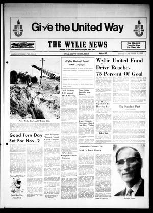 The Wylie News (Wylie, Tex.), Vol. 22, No. 20, Ed. 1 Thursday, October 23, 1969