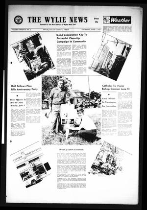 The Wylie News (Wylie, Tex.), Vol. 20, No. 1, Ed. 1 Thursday, June 1, 1967