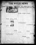 Newspaper: The Wylie News (Wylie, Tex.), Vol. 1, No. 9, Ed. 1 Thursday, May 13, …