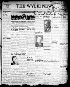 The Wylie News (Wylie, Tex.), Vol. 1, No. [11], Ed. 1 Thursday, May 27, 1948