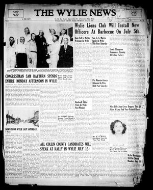 The Wylie News (Wylie, Tex.), Vol. 1, No. 16, Ed. 1 Thursday, July 1, 1948