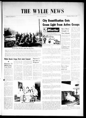 The Wylie News (Wylie, Tex.), Vol. 25, No. 37, Ed. 1 Thursday, March 8, 1973