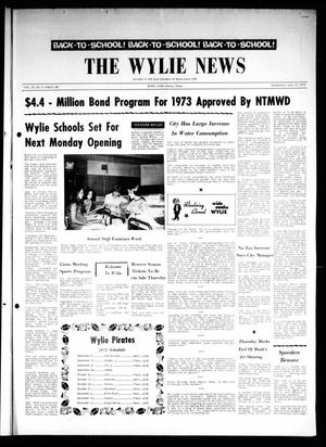 The Wylie News (Wylie, Tex.), Vol. 25, No. 8, Ed. 1 Thursday, August 17, 1972