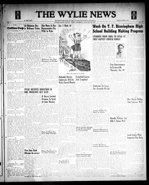 The Wylie News (Wylie, Tex.), Vol. 1, No. 45, Ed. 1 Thursday, January 20, 1949