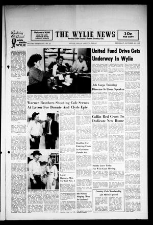 The Wylie News (Wylie, Tex.), Vol. 19, No. 22, Ed. 1 Thursday, October 20, 1966