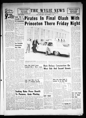 The Wylie News (Wylie, Tex.), Vol. 18, No. 26, Ed. 1 Thursday, November 11, 1965