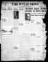 Newspaper: The Wylie News (Wylie, Tex.), Vol. 1, No. [34], Ed. 1 Thursday, Novem…