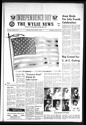 The Wylie News (Wylie, Tex.), Vol. 20, No. 5, Ed. 1 Thursday, June 29, 1967