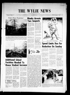 The Wylie News (Wylie, Tex.), Vol. 26, No. 30, Ed. 1 Thursday, January 17, 1974