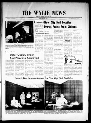 The Wylie News (Wylie, Tex.), Vol. 26, No. 3, Ed. 1 Thursday, July 12, 1973