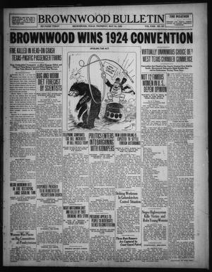 Brownwood Bulletin (Brownwood, Tex.), Vol. 23, No. 187, Ed. 1 Thursday, May 24, 1923