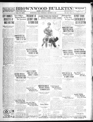 Brownwood Bulletin (Brownwood, Tex.), Vol. 21, No. 51, Ed. 1 Wednesday, December 15, 1920
