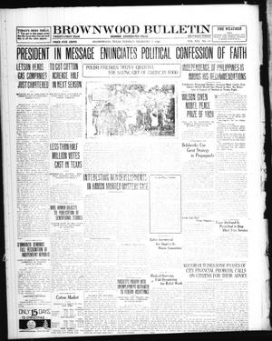 Brownwood Bulletin (Brownwood, Tex.), Vol. 21, No. 44, Ed. 1 Tuesday, December 7, 1920