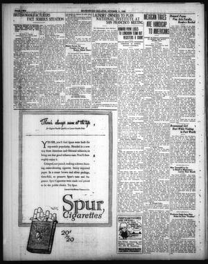 Primary view of object titled 'Brownwood Bulletin (Brownwood, Tex.), Vol. 20, No. 305, Ed. 1 Monday, October 11, 1920'.