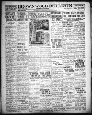 Brownwood Bulletin (Brownwood, Tex.), Vol. 21, No. 21, Ed. 1 Monday, November 8, 1920